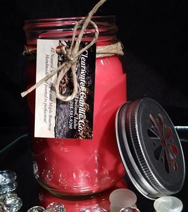 Country Collection - Apple and Maple Bourbon - 16oz Soy Canning Jar