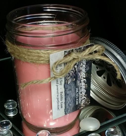 Country Collection - Bubble Gum - 8oz Soy Jelly Jar