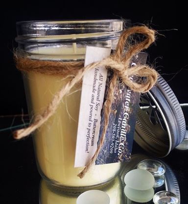 Country Collection - Buttercream - 8oz Soy Jelly Jar