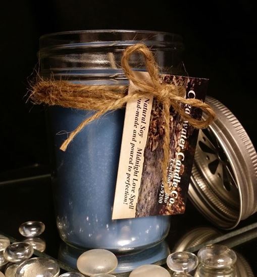 Country Collection - Midnight Love Spell - 8oz Soy Jelly Jar