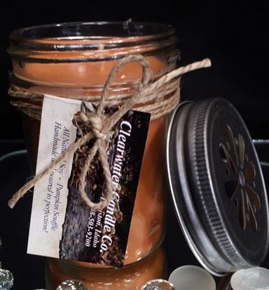 Country Collection - Pumpkin Souffle - 8oz Soy Jelly Jar