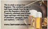 Country Collection - Beer - 16oz Soy Canning Jar