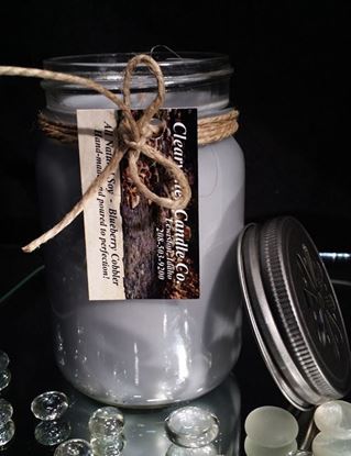 Country Collection - Blueberry Cobbler - 16oz Soy Canning Jar