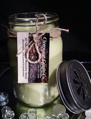 Country Collection - Honeydew Melon - 16oz Soy Canning Jar
