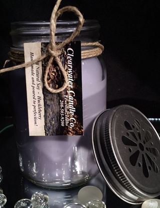 Country Collection - Huckleberry - 16oz Soy Canning Jar