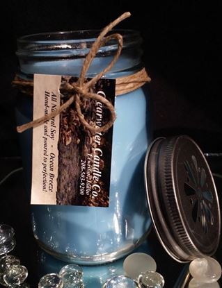 Country Collection - ocean breeze - 16oz Soy Canning Jar