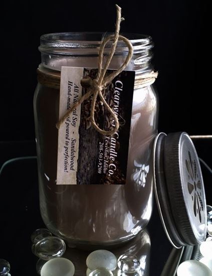 Country Collection - Sandlewood - 16oz Soy Canning Jar