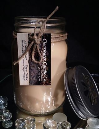 Country Collection - sugar cookie - 16oz Soy Canning Jar