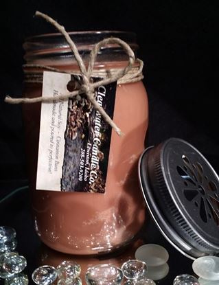 Country Collection - Cinnamon Buns - 16oz Soy Canning Jar