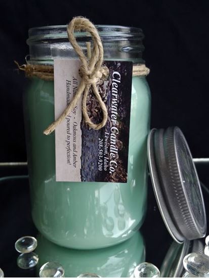 Country Collection - Oak Moss and Amber - 16oz Soy Canning Jar